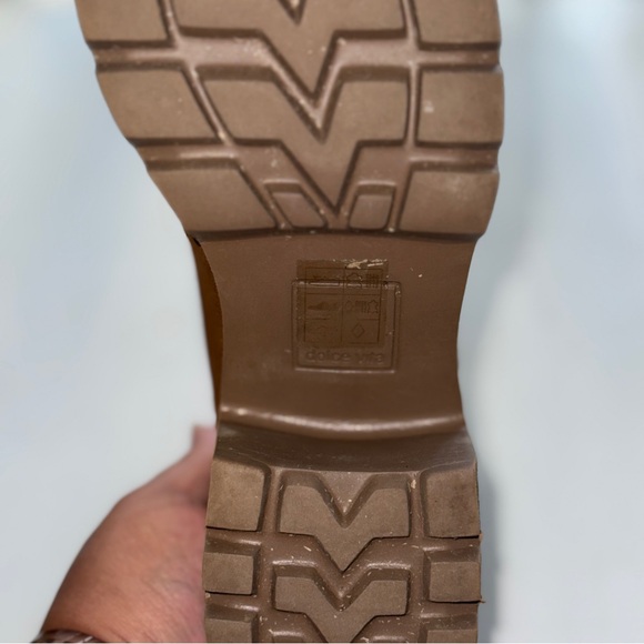 Dolce Vita Hawk H20 Booties Chestnut Suede WATERPROOF - Picture 3 of 3